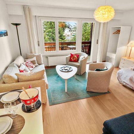 Studio Chaleureux Et Paisible Crans-Montana Exterior photo